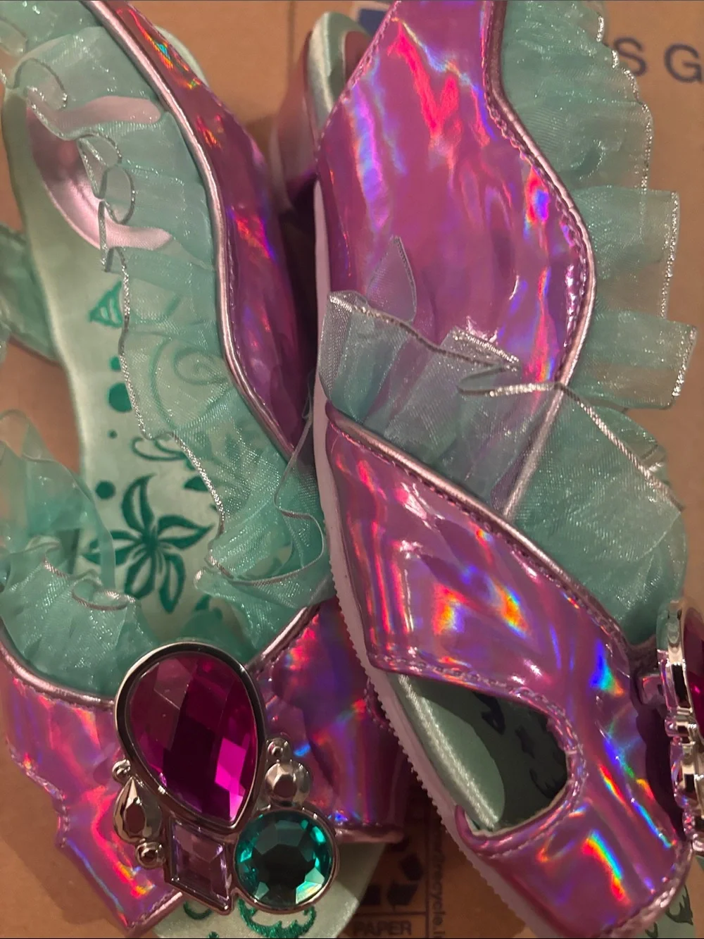 Disney Little Mermaid Ariel Costume Shoes